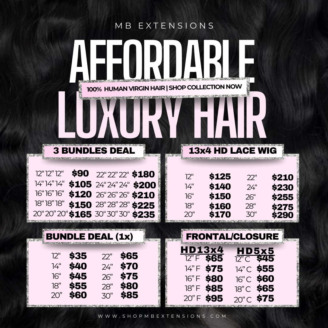 Affordable Luxury Hair (ON HAND)